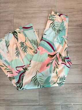 Shore Sarasota Boutique Wide leg Beach pants size large